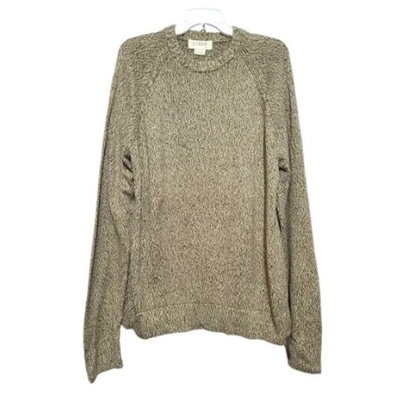 J. crew Crew Neck Cotton Marled Long Sleeve Sweater - Picture 1 of 4